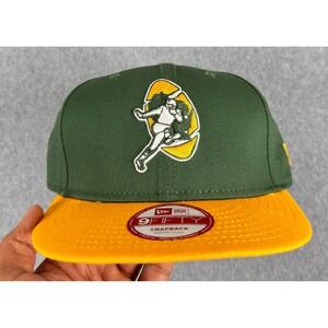 Green Bay Packers 1968-1979 Throwback Logo Vintage NFL New Era 9Fifty Snapback